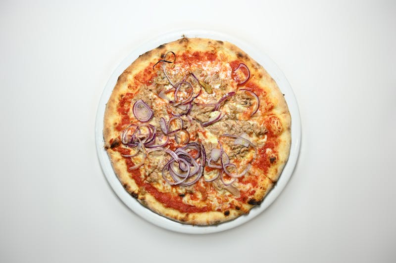 Sausage and onion classic pizza Via 313
